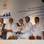 Launch of Urban News Digest at the Municipalika Chennai in 2012